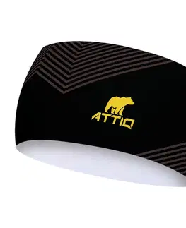 Čelenky Športová čelenka Attiq Lycra Thermo Taiga Carbon