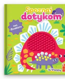 3D, magnetické, priestorové knihy Spoznaj dotykom: Svet dinosaurov - Kolektív autorov