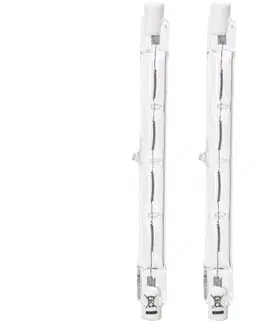 Žiarovky  B.V. SADA 2x Priemyselná žiarovka J118 R7s/80W/230V 2900K -  B10103R7S