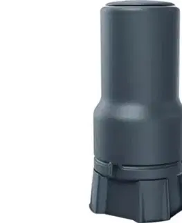 Lieviky Kinekus Sud na dažďovú vodu AQUABELL 200L,  s podstavcom, antracit +ventil