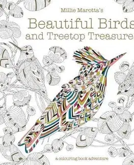 Maľovanky pre dospelých Millie Marottas Beautiful Birds and Treetop Treasures - Millie Marotta