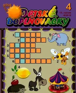 Pre deti a mládež - ostatné Detské doplňovačky 4 2015 slnečné