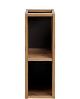 Skrinky do kúpeľne ArtCom Regál do kúpeľne XILO Oak 81-01