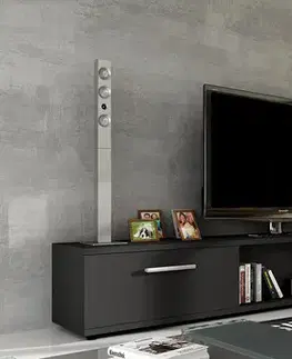 TV stolíky MALTEZ TV stolík čierny