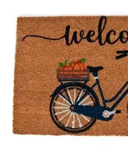 Rohožky Kinekus Rohož 45x75 cm PVC+kokos WELCOME BICYKEL