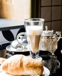 Poháre KONDELA Hotcolder Typ 30 termo pohár na kávu (2 ks) 200 ml priehľadná