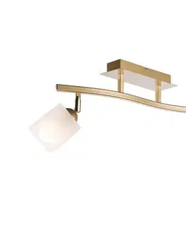 Svietidlá  Bodové svietidlo KLARA 2xE14/40W/230V zlatá LM2.54 gold