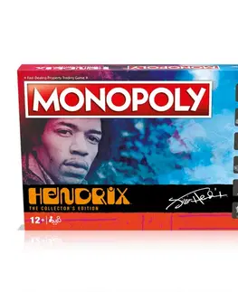 Hry v angličtine Winning Moves Hra Monopoly Jimi Hendrixs (hra v angličtine)