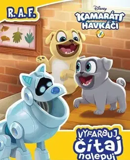 Rozprávky Kamaráti havkáči - Vyfarbuj, čítaj si, nalepuj - Kolektív autorov