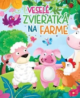 Leporelá, krabičky, puzzle knihy Veselé zvieratká na farme