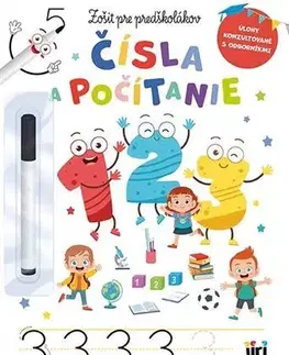 Príprava do školy, pracovné zošity Zošity pre predškolákov - Čísla a počítanie