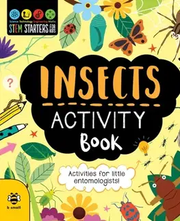 Nalepovačky, vystrihovačky, skladačky Insects Activity Book - Sam Hutchinson