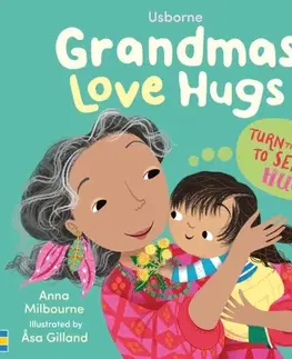 Leporelá, krabičky, puzzle knihy Grandmas Love Hugs - Anna Milbourne