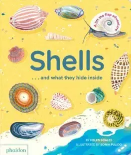 Leporelá, krabičky, puzzle knihy Shells... and what they hide inside - Helen Scales,Sonia Pulido