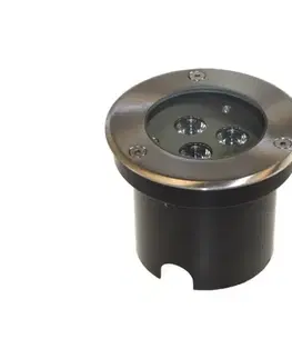 LED osvetlenie  LED Vonkajšie nájazdové svietidlo SIBAR 3xLED/1W/230V IP67 4000K SKU012868