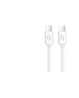 Predlžovacie káble Aligator DATKP49 - USB kábel USB-C / USB-C 65W Power Delivery 1,5 m biely DATKP49