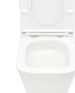 Záchody WC kombi komplet SAT B-Way vírové vrátane dosky softclose, vario odpad SAT2168STORP SAT2168STORP