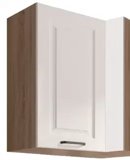 Kuchynské skrinky visiace Kuchynská skrinka Smart  44g ľavá Sonoma/Biely Mat