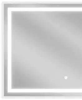 Kúpeľňové zrkadlá MEXEN - Miko zrkadlo s osvetlením 80 x 60, LED 600 9819-080-060-611-00