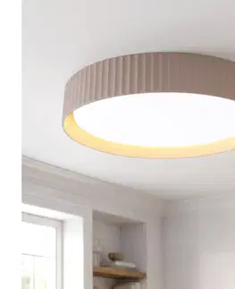 Svietidlá BRILAGI - LED stmievateľné stropné svietidlo LUCIA LED/48W/230V pr. 41 cm hnedé s diaľkovým ovládaním WO800-OEM42-40