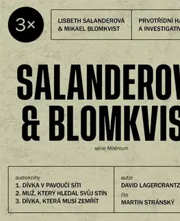 Detektívky, trilery, horory OneHotBook 3x Salanderová & Blomkvist #2