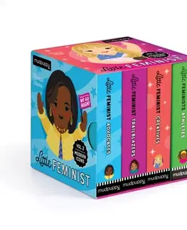 Leporelá, krabičky, puzzle knihy Little Feminist Board Book Set Volume 2: Modern Icons - Mudpuppy