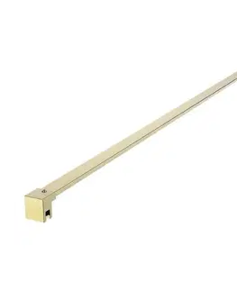 Sprchové dvere Sprchová zástena Walk-in 140 cm SAT vo farbe profilu zlatá lesk SATBWI140PRZ SATBWI140PRZ