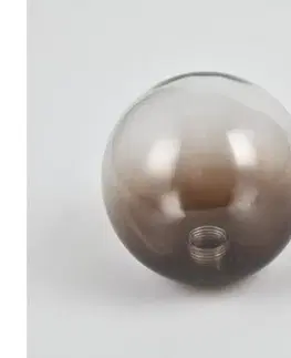 Lampy BRILAGI - náhradné sklo k lustru, nástennému svietidlu a lampe MISTEL, MILLA, priemer 10 cm, hnedé GL045