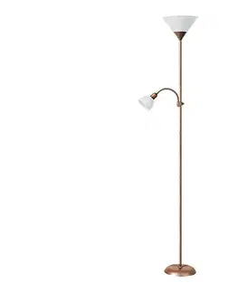 Lampy Rabalux 4065 - Stojaca lampa ACTION 1xE27/100W + E14/25W