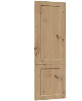 Kuchynské skrinky Čelo skrinky Luxeo F15-D60ZL_D60R rám dub