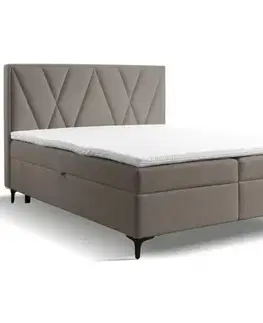 Dvojlôžkové postele Kontinentálna posteľ Madryt 160x200 s topper Trenza 9