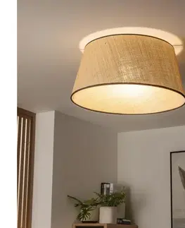 Svietidlá BRILAGI - LED prisadený luster CERIA 1xE27/40W/230V priemer 50 cm béžová BG3991+EG781084