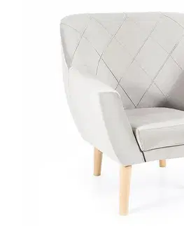 Kreslá Kreslo KIER 1 VELVET buk Signal