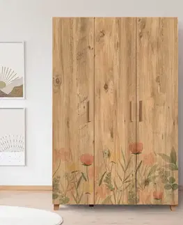 Šatňové skrine Šatníková skriňa Leva Hedera Tulip