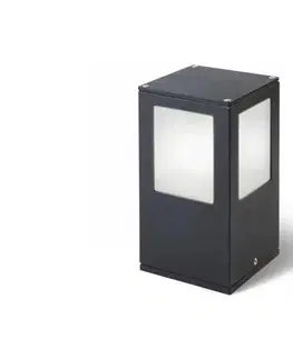Záhradné lampy RED - Design -R10367- Vonkajšie nástenné svietidlo PONDER 1xE27/18W/230V IP44 R10367