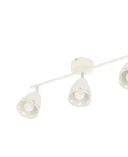 Nástenné svetlá Nástenná lampa 3xE14 70cm biela matná COTY