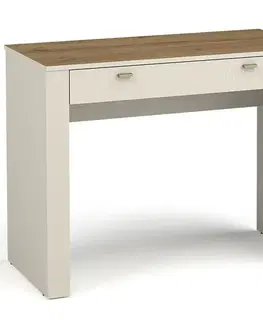 Toaletné stolíky Toaletný Stolík Mossa M10 dub whisky/cashmere