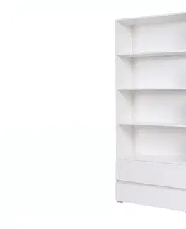 Regále ArtMadex Široký regál COSMO C03 | biela
