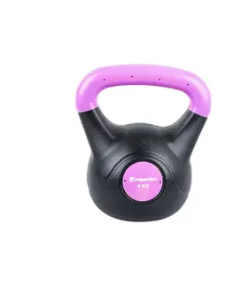 Kettlebell Činka inSPORTline Vin-Bell Dark 4 kg