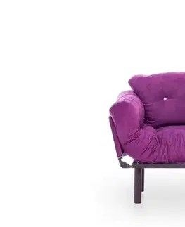 Kreslá Kreslo ušiak Nitta Single - Purple