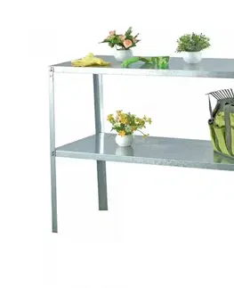 Skleníky Oceľový regál do skleníka Dekorhome Lanitplastst