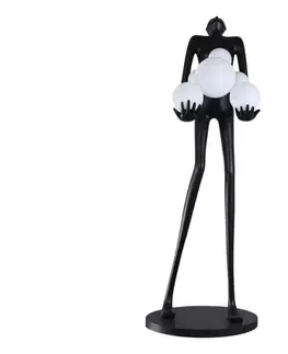 Lampy  08808XL - Stojacia lampa SILUETTE 6xE27/25W/230V 180 cm Human Ball 08808XL