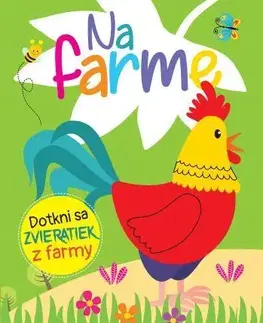 Nalepovačky, vystrihovačky, skladačky Na farme - Dotkni sa zvieratiek z farmy