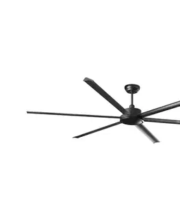 Ventilátory FARO Barcelona FARO 34207 - Stropný látor ROTTERDAM XXL čierna pr.250 cm + diaľkové ovládanie 34207
