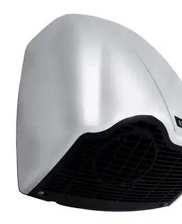 Doplnky do kúpeľne SAPHO - EMPIRE U-NIK AUTOMATIC bezdotykový tryskový sušič rúk 230 V, 1850 W, 262x305x165, ABS plast, strieborna lesk 9812