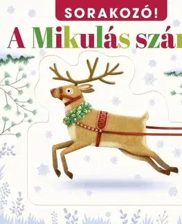 Leporelá, krabičky, puzzle knihy Sorakozó! - A Mikulás szánja