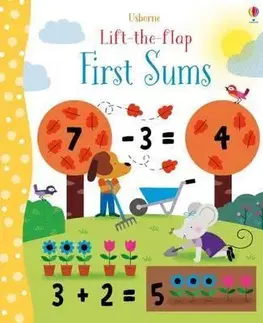 V cudzom jazyku Lift-the-Flap First Sums - Felicity Brooks,Luthringer Mélisande