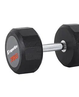 Činky Jednoručná činka inSPORTline Profi CPU 35kg