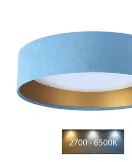 Svietidlá  LED Stropné svietidlo SMART GALAXY LED/36W/230V Wi-Fi Tuya modrá/zlatá + DO 