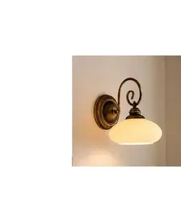 Svietidlá BRILAGI - Nástenné svietidlo MOLLERO 1xE27/15W/230V bronz/patina 2141